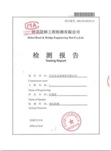铜川公司检测报告
